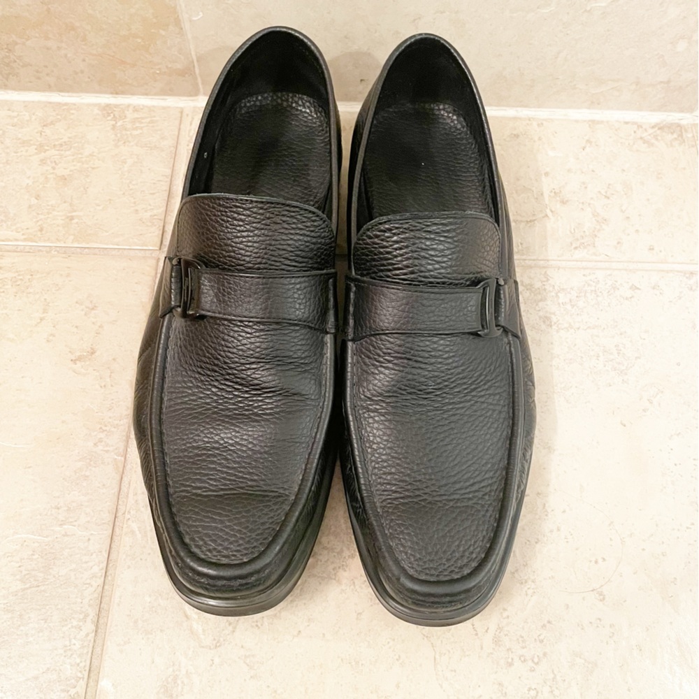 Salvatore Ferragamo Leather Dress Loafers